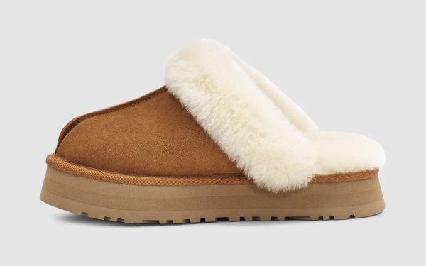 Wmns UGG Disquette Slipper 'Chestnut'