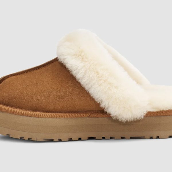 Wmns UGG Disquette Slipper 'Chestnut'