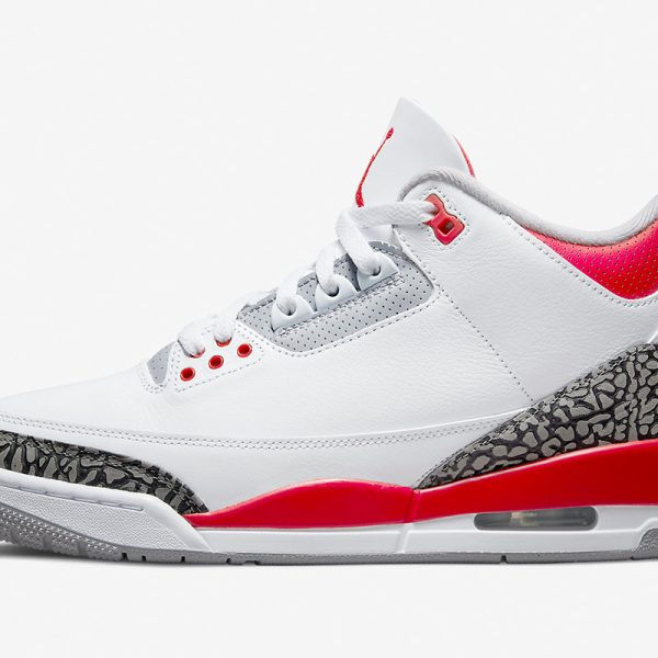 Air Jordan 3 Retro 'Fire Red' 2022