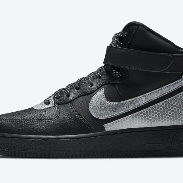 3M x Nike Air Force 1 High 'Black'