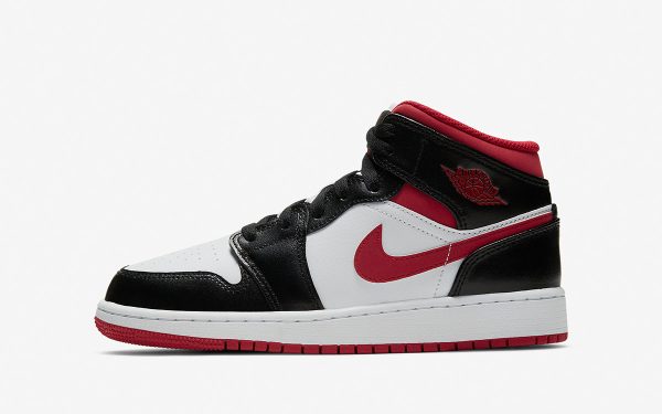 Air Jordan 1 Mid 'Black Gym Red'