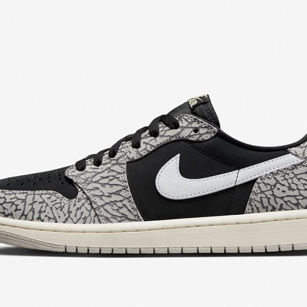 Air Jordan 1 Retro Low OG 'Black Cement'