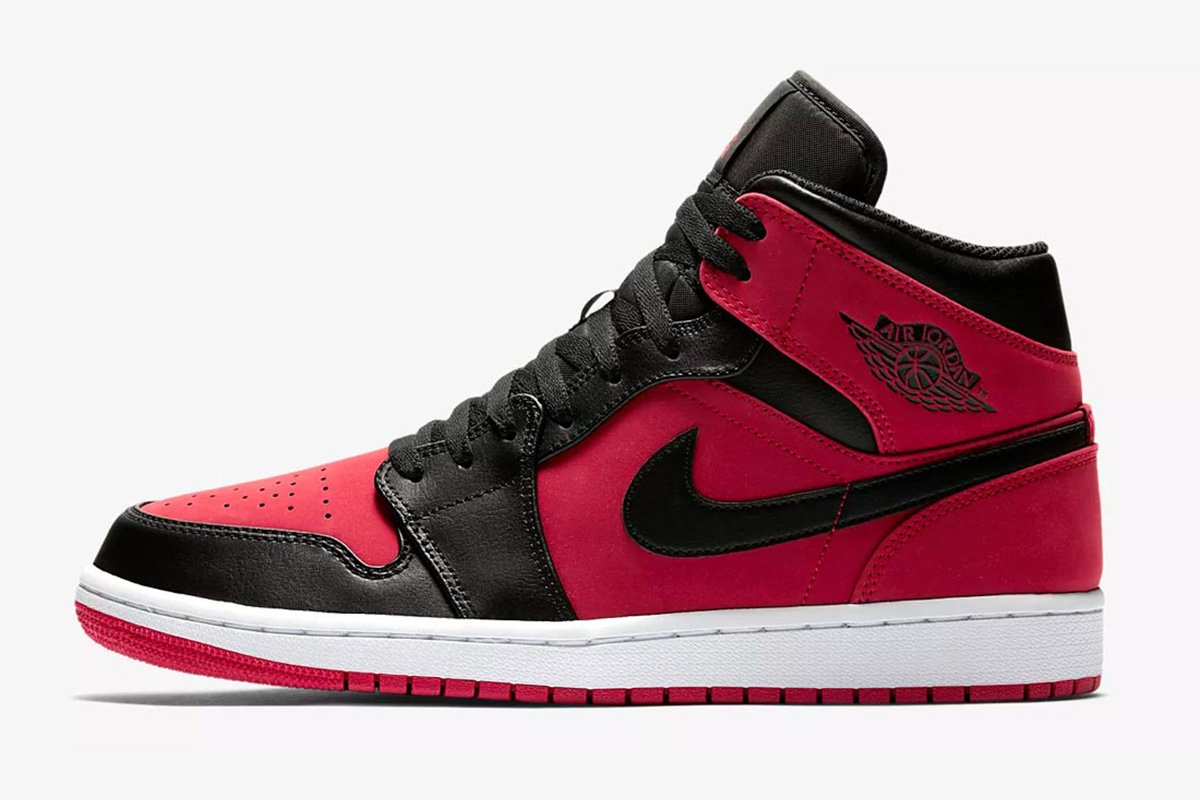 Air Jordan 1 Retro Mid GS 'Gym Red'