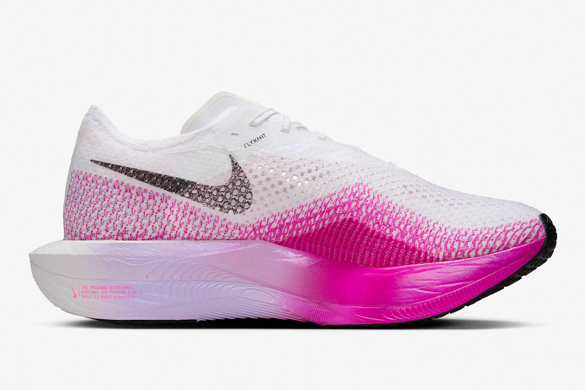 Nike ZoomX VaporFly Next% 3 'White Vivid Purple' - Image 2