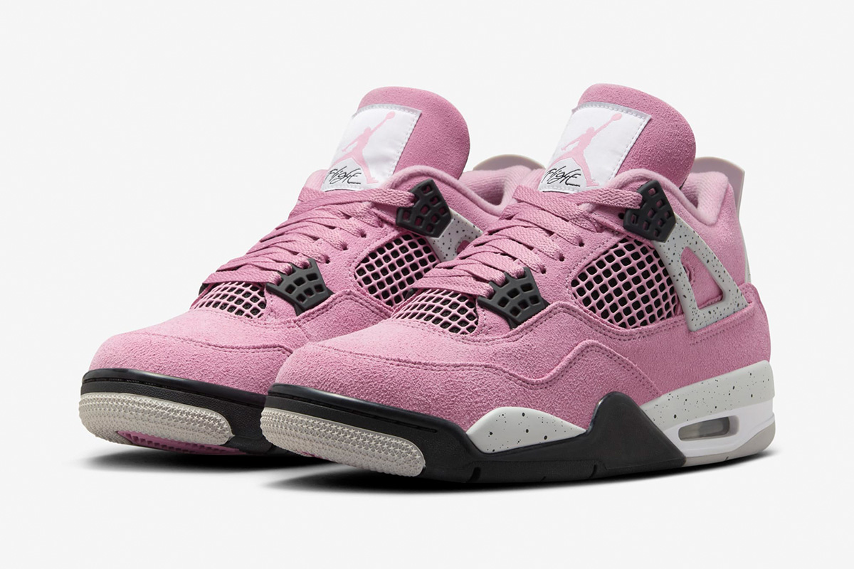 Wmns Air Jordan 4 Retro 'Orchid' - Image 3