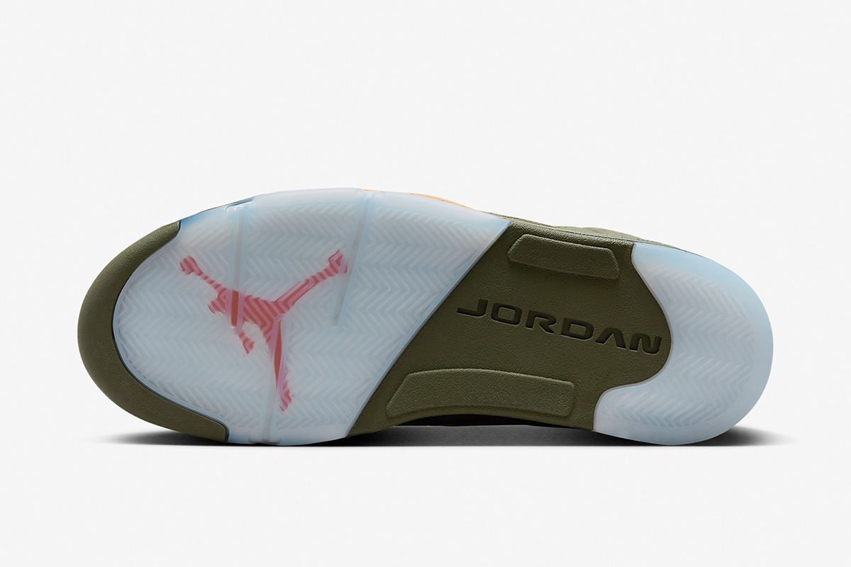 Air Jordan 5 Retro 'Olive' 2024 - Image 6