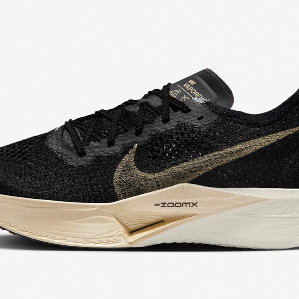 Nike ZoomX VaporFly Next% 3 'Black Metallic Gold Grain'
