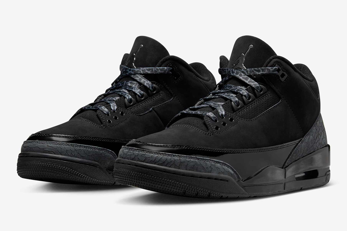 Air Jordan 3 Retro 'Black Cat' 2025 - Image 3