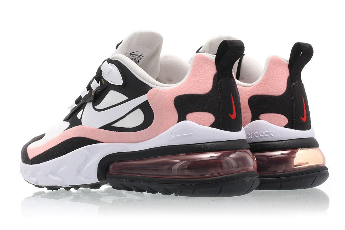 Wmns Nike Air Max 270 React 'Coral Black' - Image 4