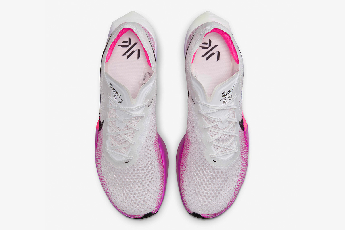 Nike ZoomX VaporFly Next% 3 'White Vivid Purple' - Image 4