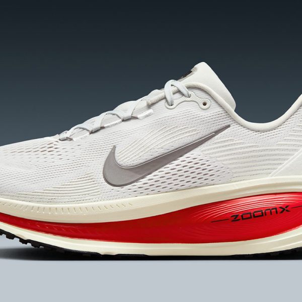 Nike Vomero 18 'Platinum Tint Siren Red'