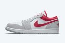 Air Jordan 1 Low SE 'Light Smoke Grey Gym Red'