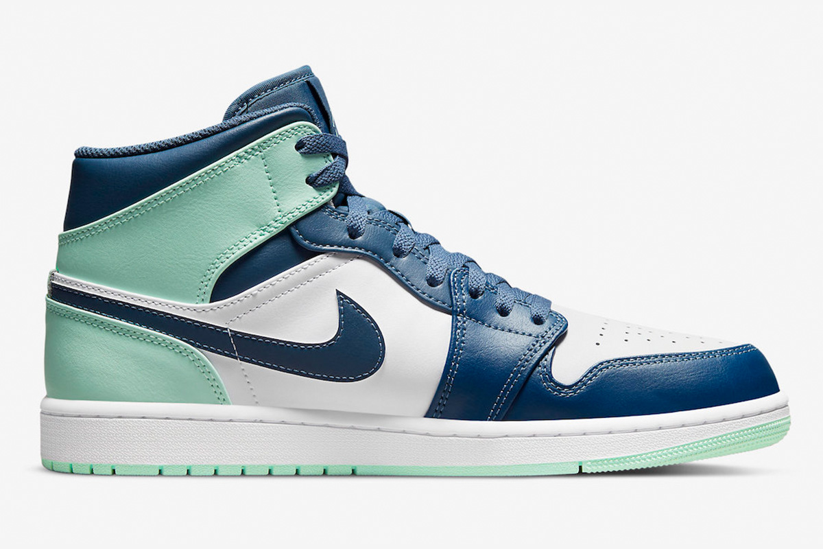 Air Jordan 1 Mid 'Blue Mint' - Image 2