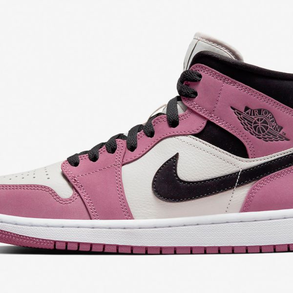Wmns Air Jordan 1 Mid SE 'Berry Pink'