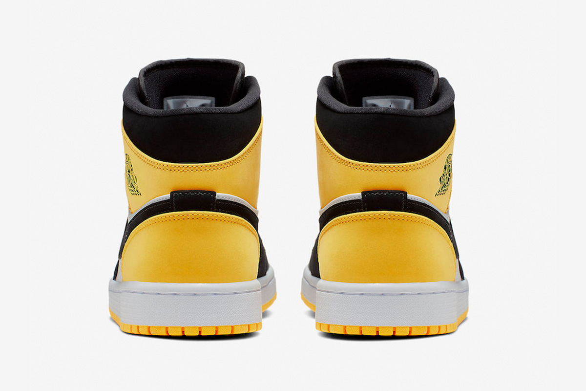Air Jordan 1 Mid SE 'Yellow Toe' - Image 5