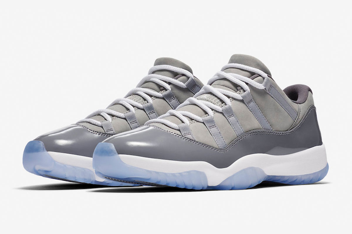 Air Jordan 11 Retro Low 'Cool Grey' - Image 3