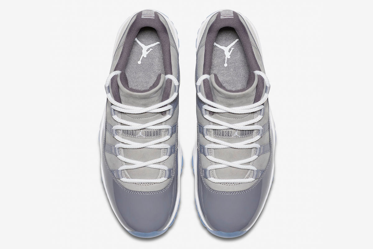 Air Jordan 11 Retro Low 'Cool Grey' - Image 4
