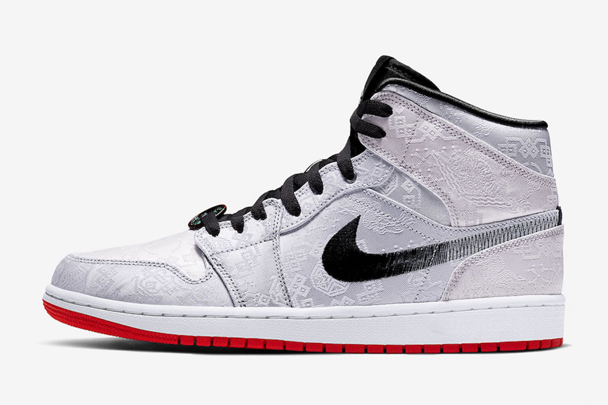 CLOT x Air Jordan 1 Mid 'Fearless'