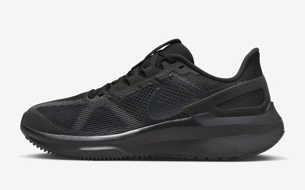 Wmns Nike Air Zoom Structure 25 'Triple Black'