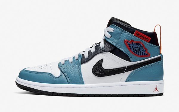 Facetasm x Air Jordan 1 Mid 'Fearless'