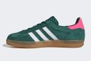 Wmns Adidas Gazelle Indoor 'Collegiate Green Pink'