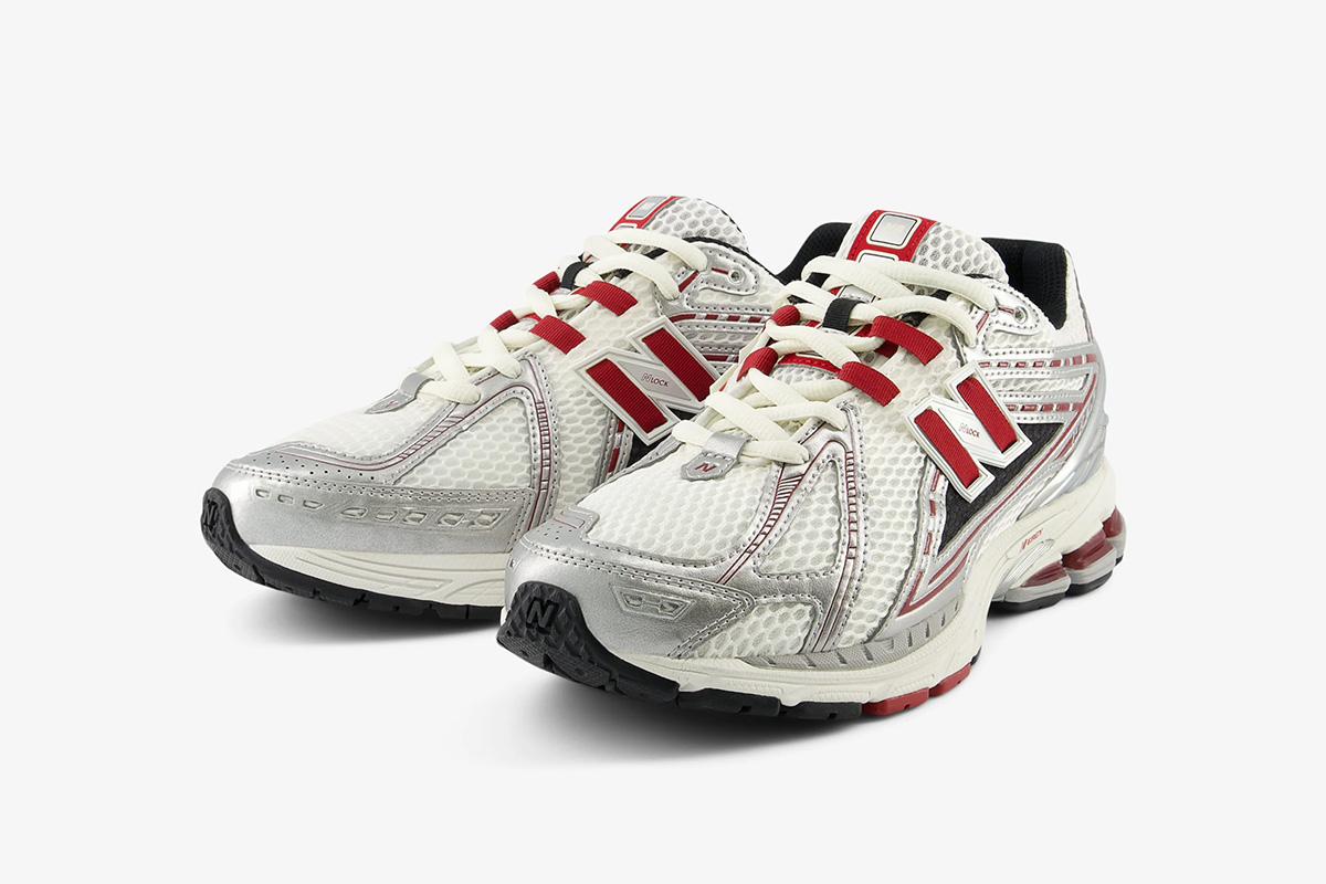 New Balance 1906R 'Silver Classic Crimson' - Image 4
