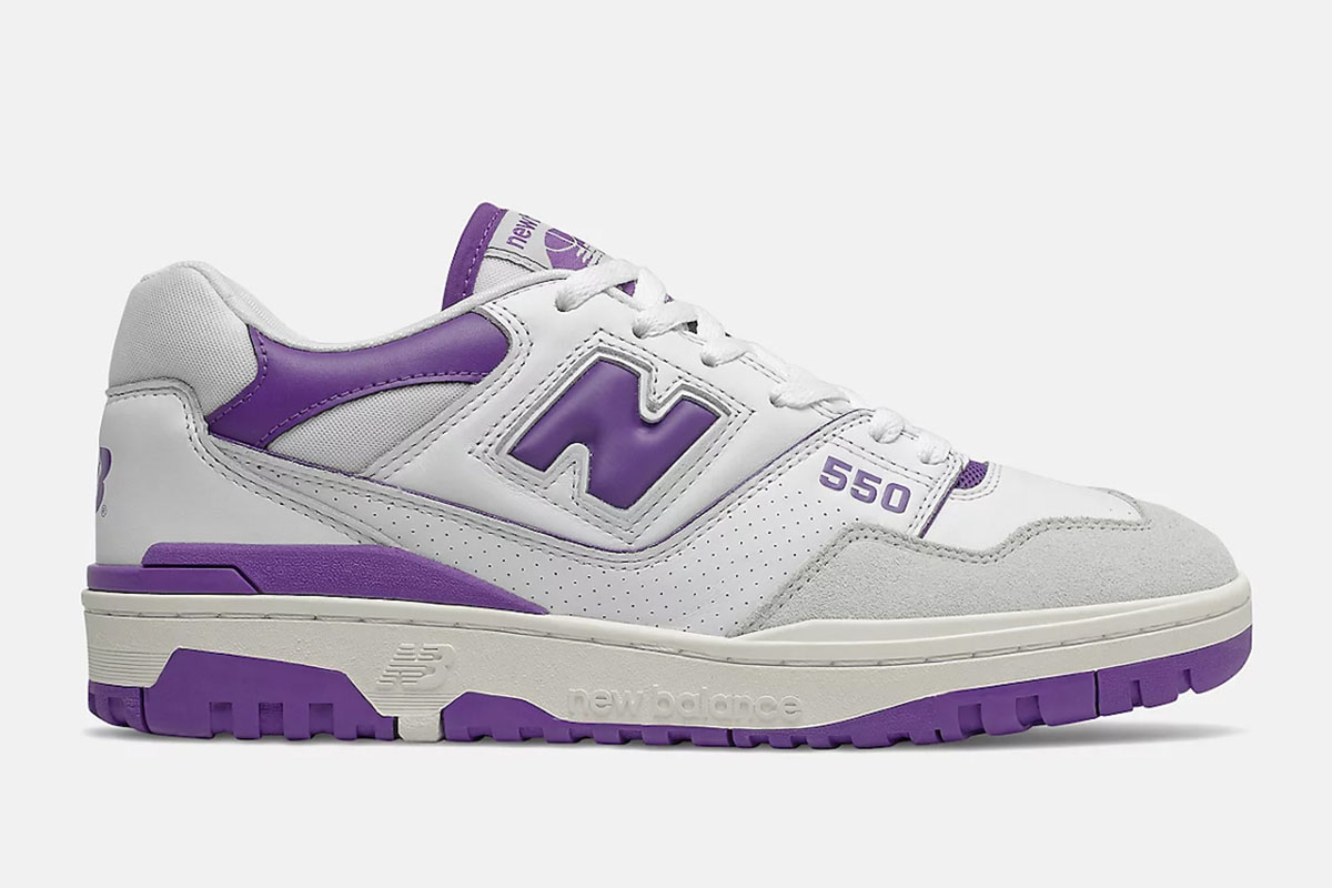 New Balance 550 'White Purple' - Image 2