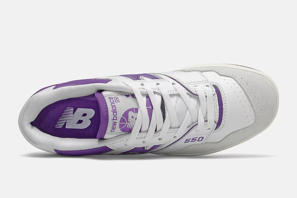 New Balance 550 'White Purple' - Image 3
