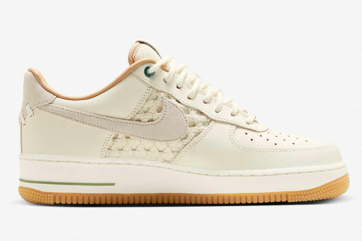 Nike Air Force 1 Low '07 Premium 'NAI-KE Bamboo Weave' - Image 2