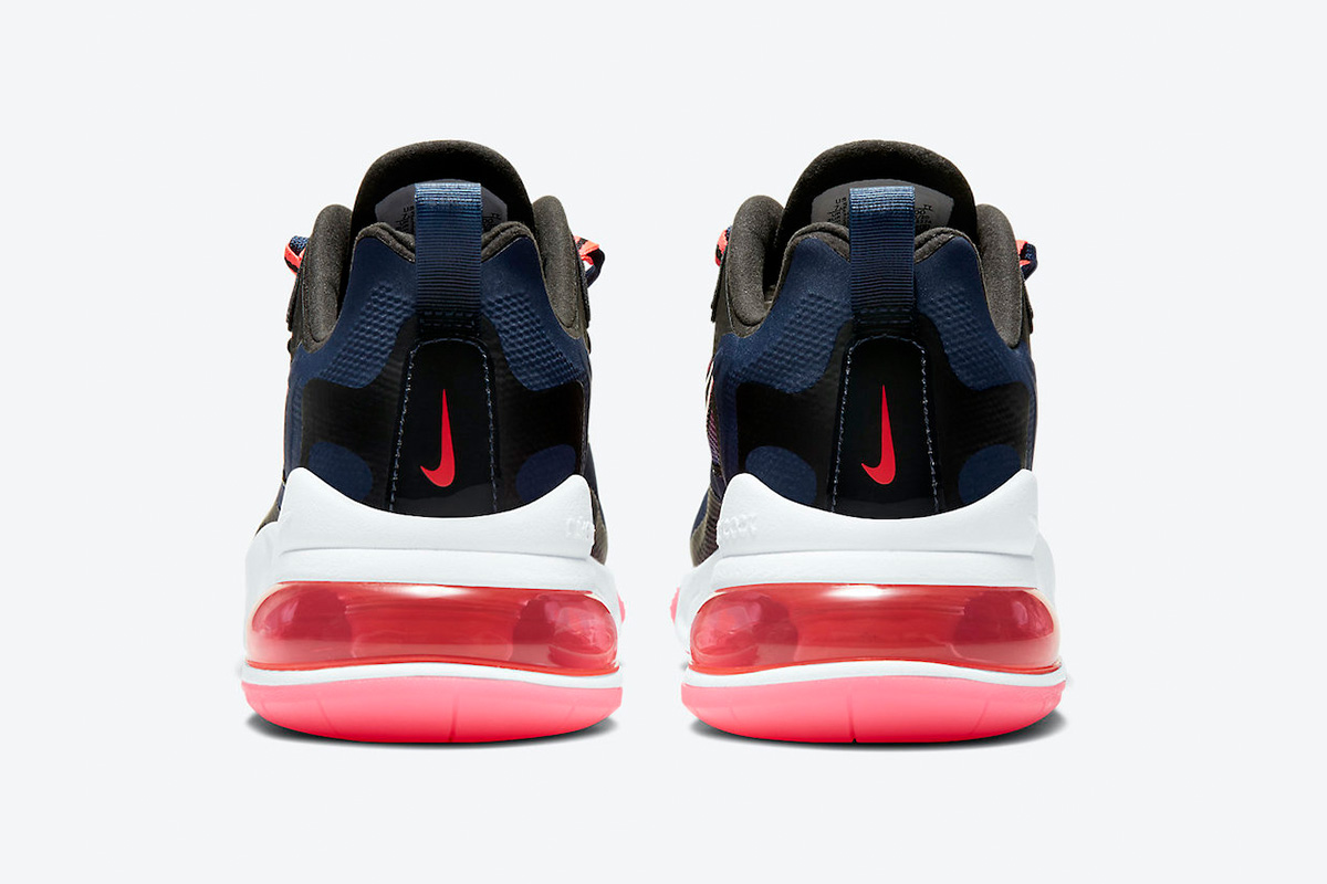 Wmns Nike Air Max 270 React SE 'Midnight Navy Crimson' - Image 3