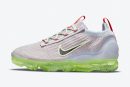 Wmns Nike Air VaporMax 2021 Flyknit 'Light Bone Lime Ice'