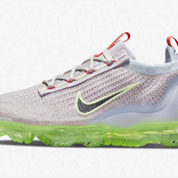 Wmns Nike Air VaporMax 2021 Flyknit 'Light Bone Lime Ice'