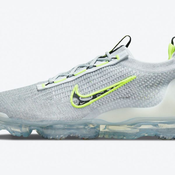 Nike Air Vapormax 2021 Flyknit 'Logo Pack - Wolf Grey Volt'