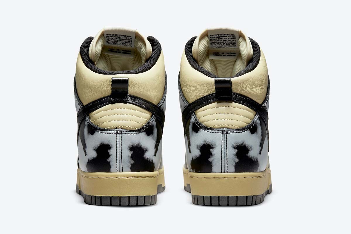 Nike Dunk High 1985 'Black Acid Wash' - Image 5