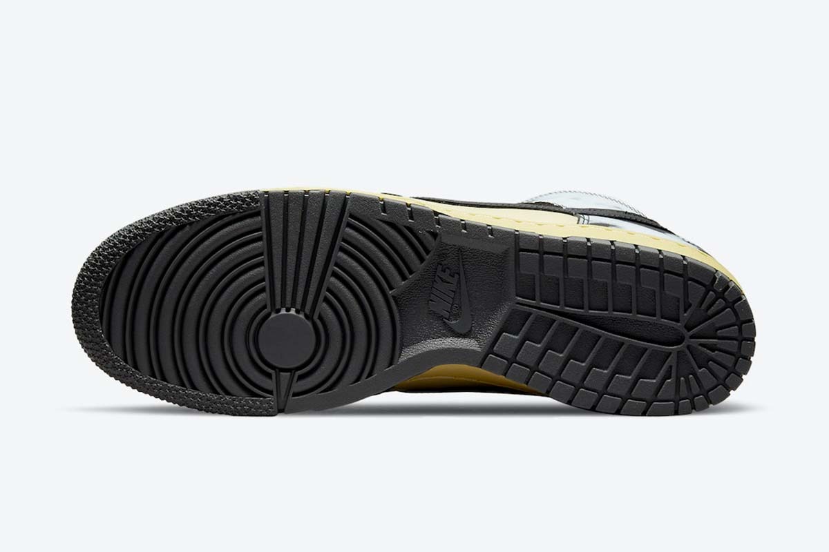 Nike Dunk High 1985 'Black Acid Wash' - Image 6