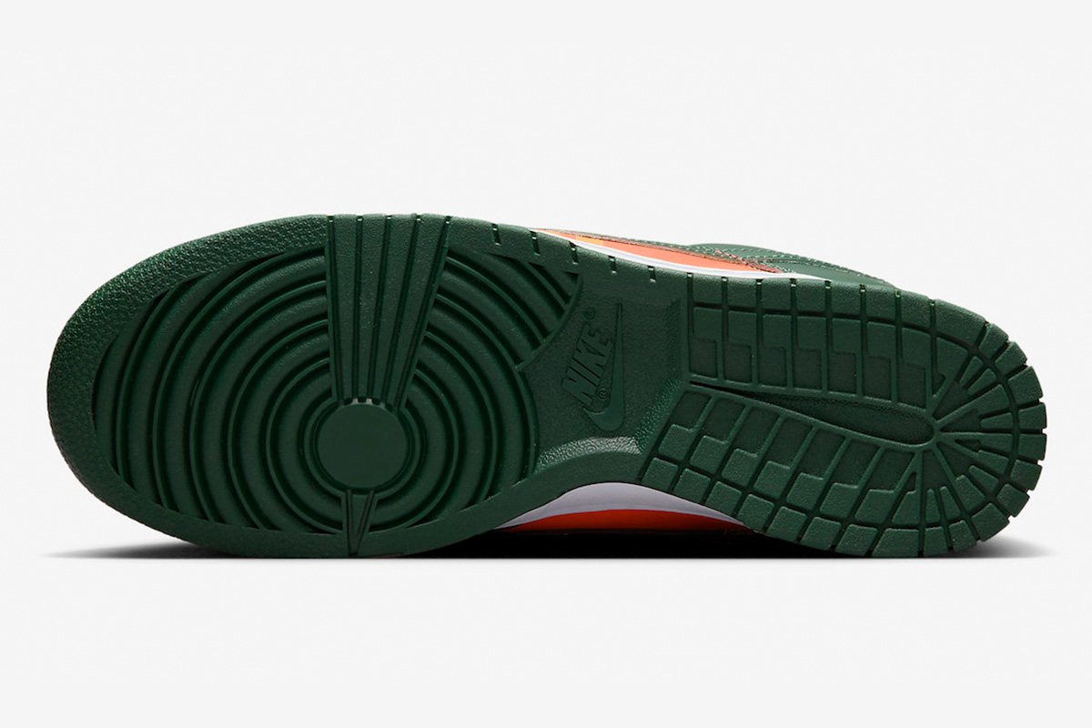 Nike Dunk Low 'Miami Hurricanes' - Image 6