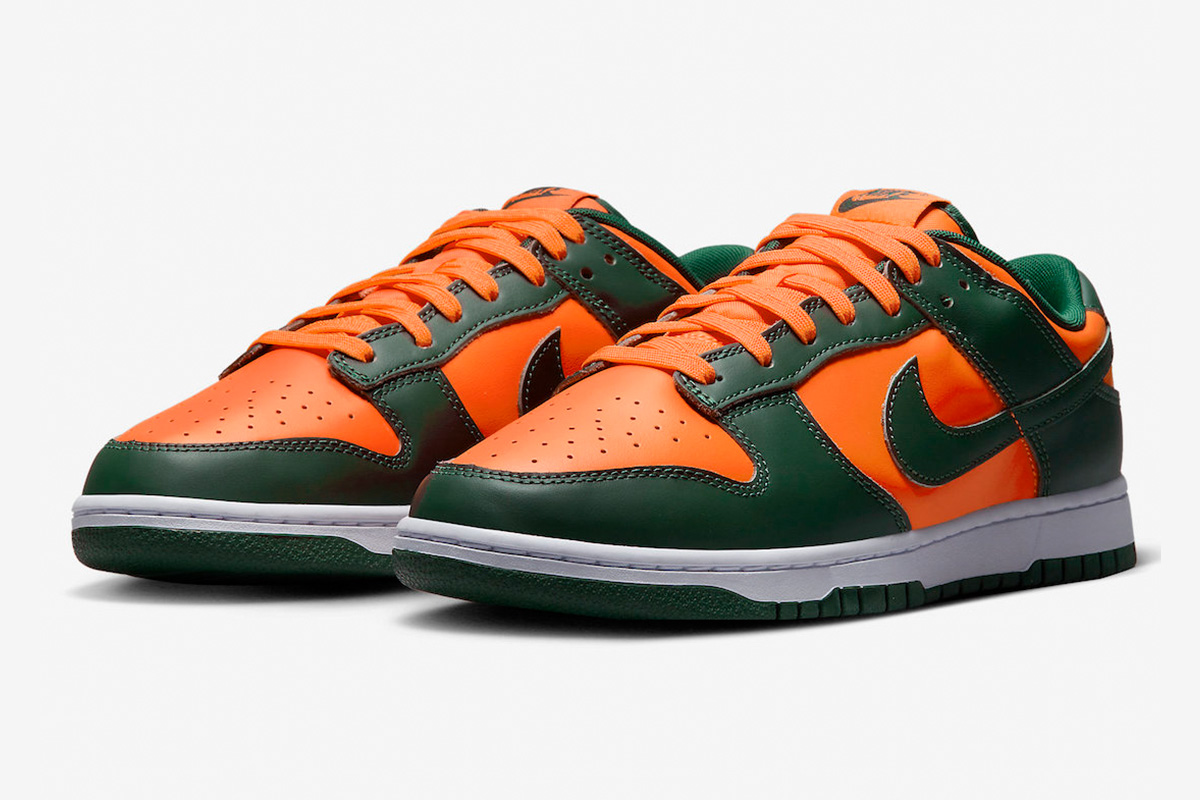 Nike Dunk Low 'Miami Hurricanes' - Image 3