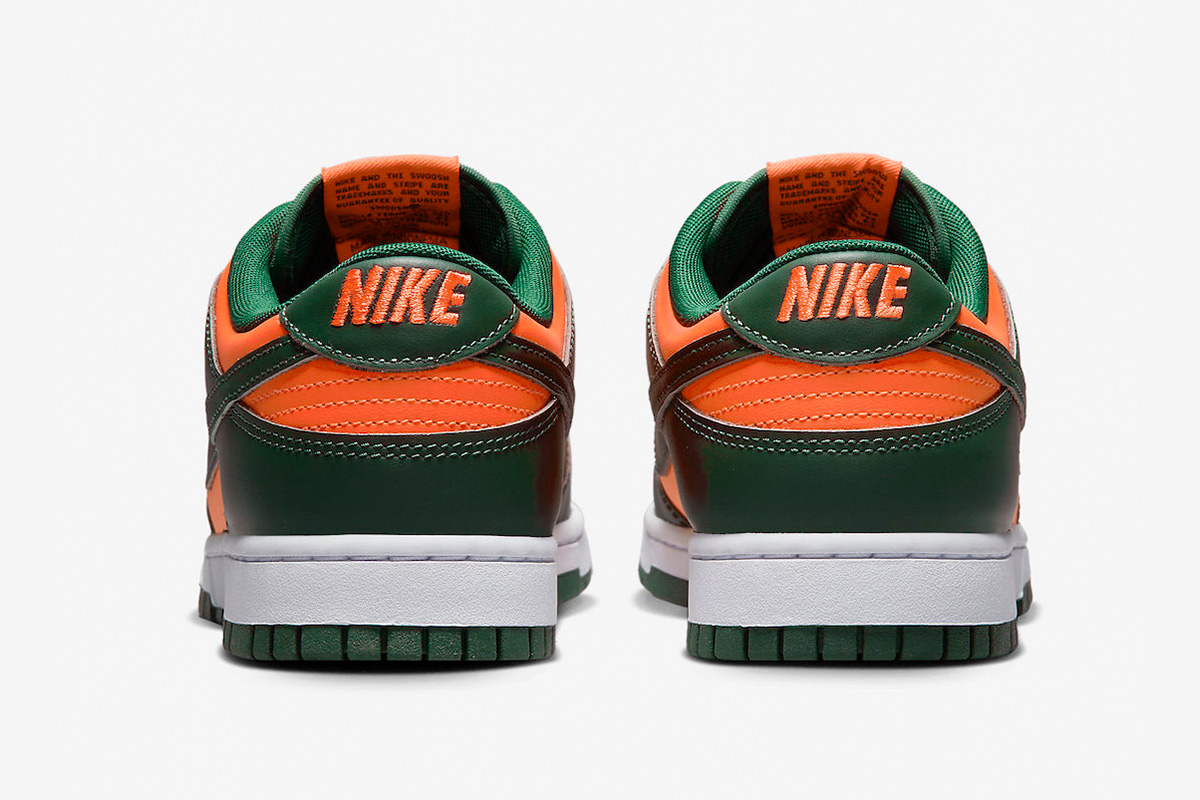 Nike Dunk Low 'Miami Hurricanes' - Image 5
