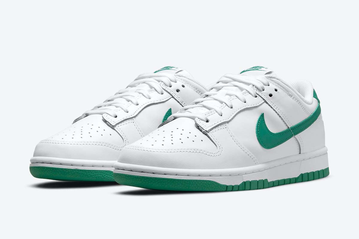 Wmns Nike Dunk Low 'Green Noise' - Image 3