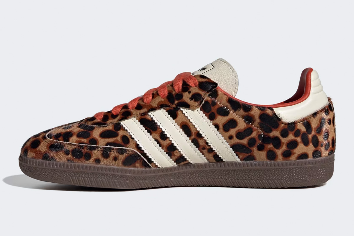 Wmns Adidas Samba OG 'Leopard Pack - Preloved Red'