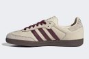Wmns Adidas Samba OG 'Wonder White Maroon'