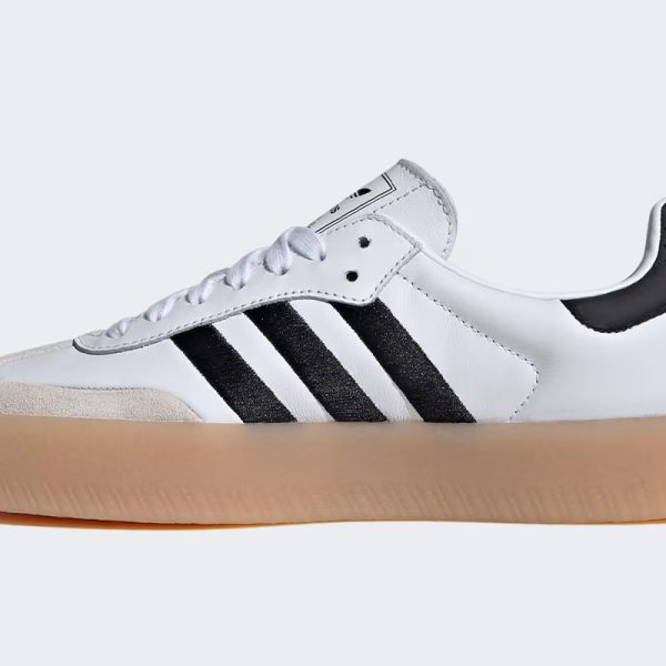 Wmns Adidas Sambae 'White Black Gum'