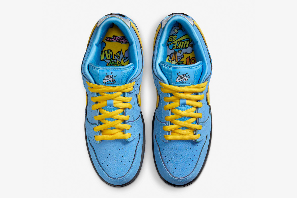 The Powerpuff Girls x Nike Dunk Low Pro SB QS 'Bubbles' - Image 4