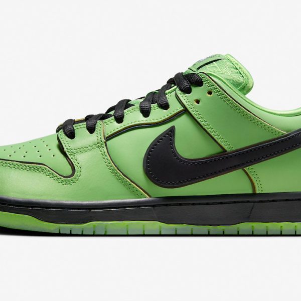 The Powerpuff Girls x Nike Dunk Low Pro SB QS 'Buttercup'