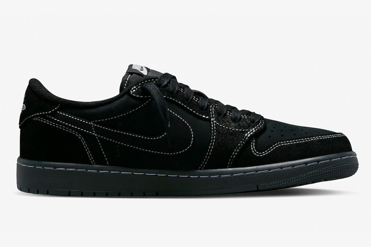 Travis Scott x Air Jordan 1 Low OG SP 'Black Phantom' - Image 2