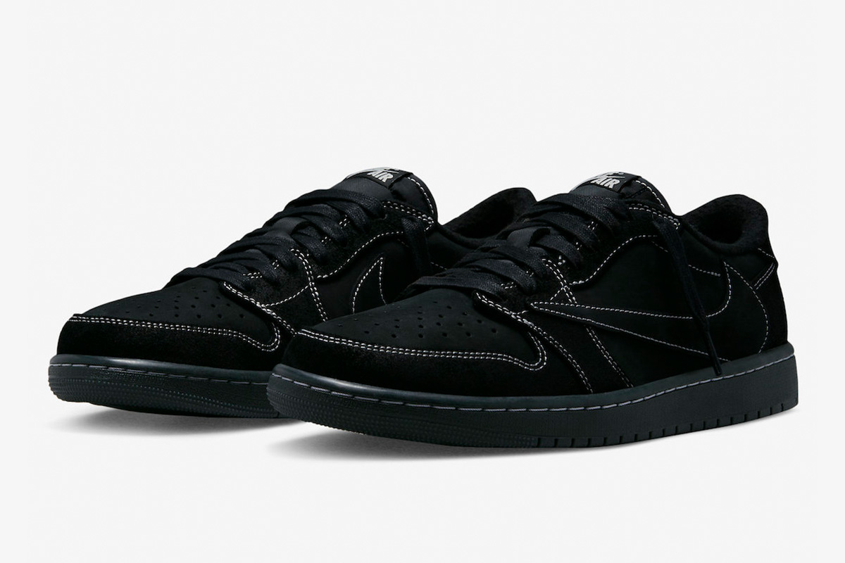 Travis Scott x Air Jordan 1 Low OG SP 'Black Phantom' - Image 3