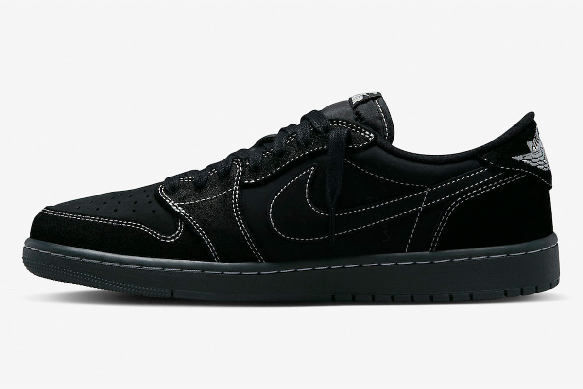 Travis Scott x Air Jordan 1 Low OG SP 'Black Phantom'