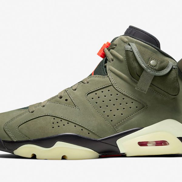 Travis Scott x Air Jordan 6 Retro 'Olive'
