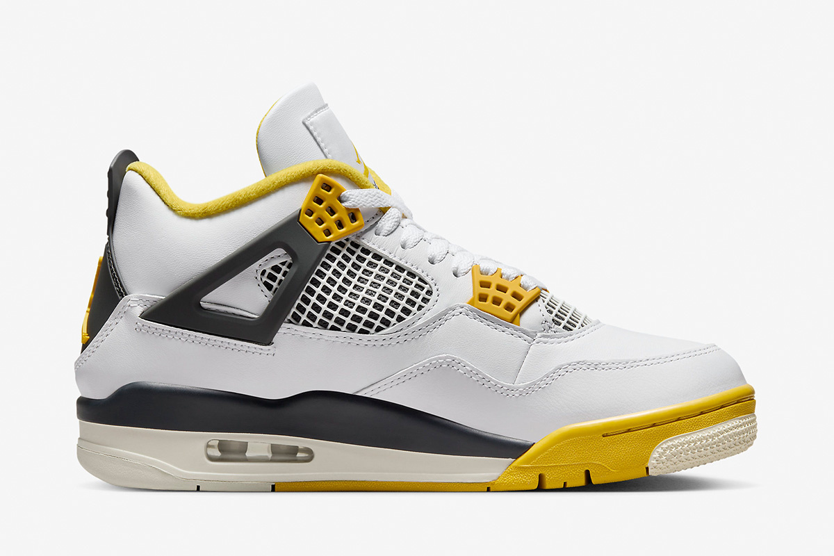 Wmns Air Jordan 4 Retro 'Vivid Sulfur' - Image 2