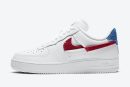 Wmns Nike Air Force 1 LXX 'Snakeskin - University Red Royal'